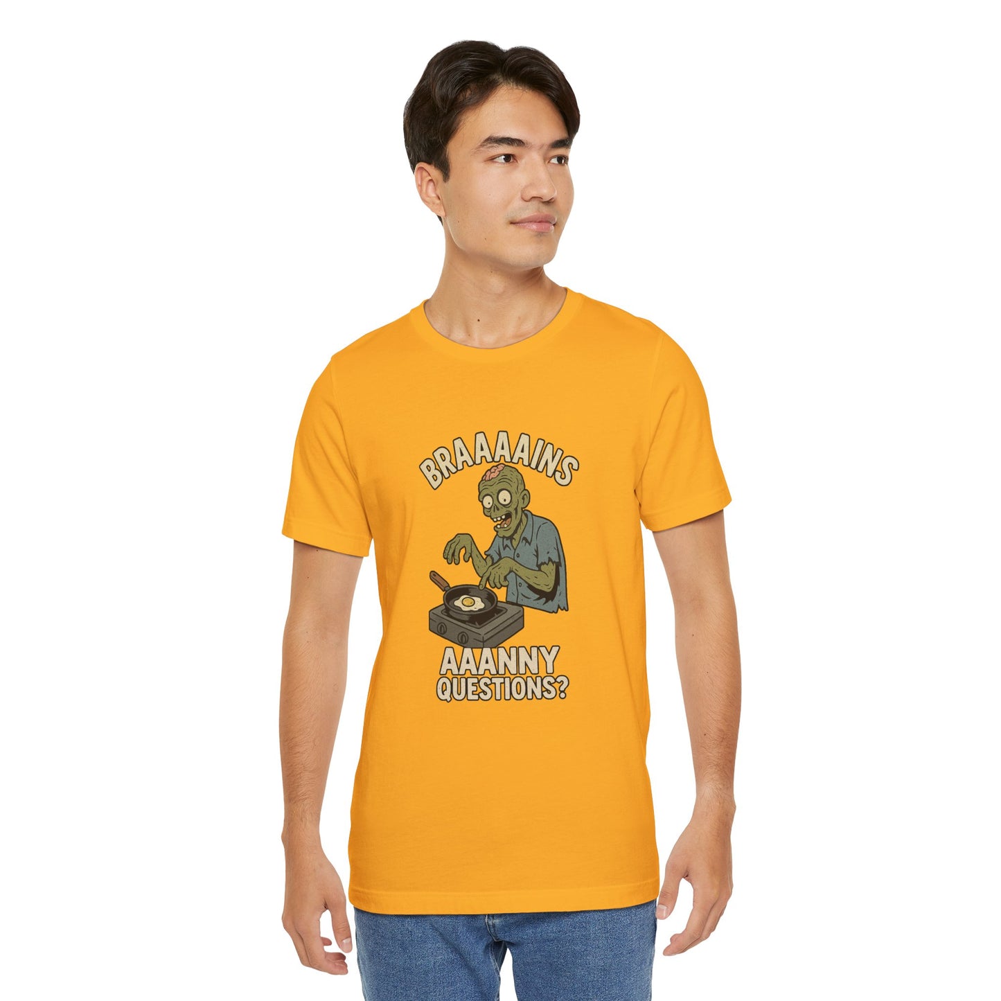 Zombie Brains on Drugs T-Shirt – Funny Halloween Cooking Tee