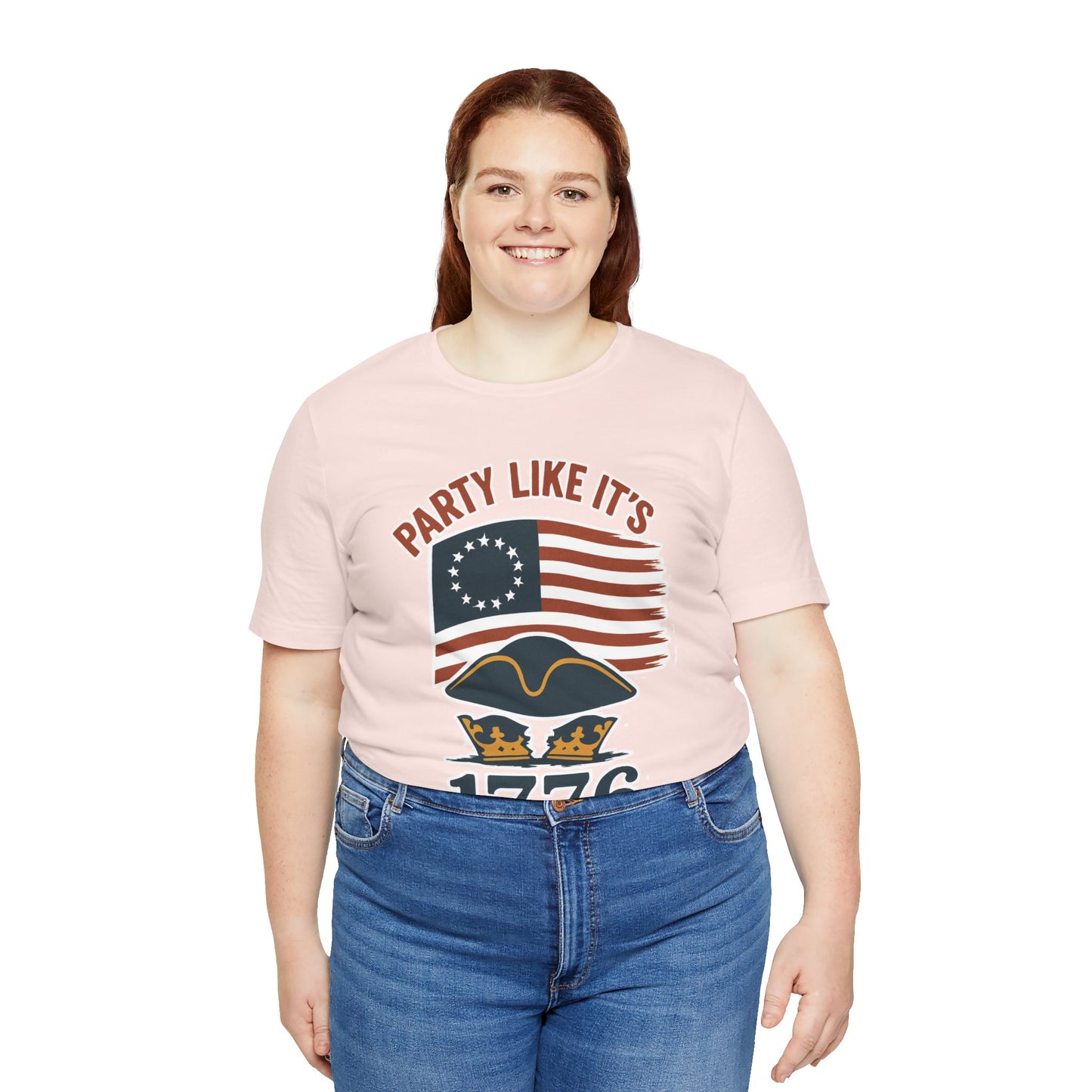 Party Like It’s 1776 T-Shirt – Revolutionary Spirit USA Tee - WhimSpin - https://whimspin.com