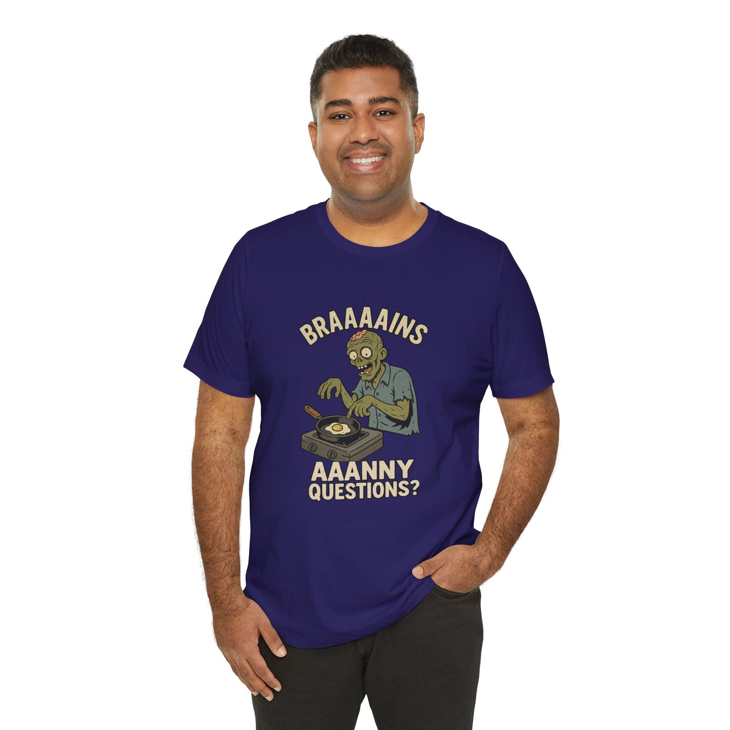 Zombie Brains on Drugs T-Shirt – Funny Halloween Cooking Tee