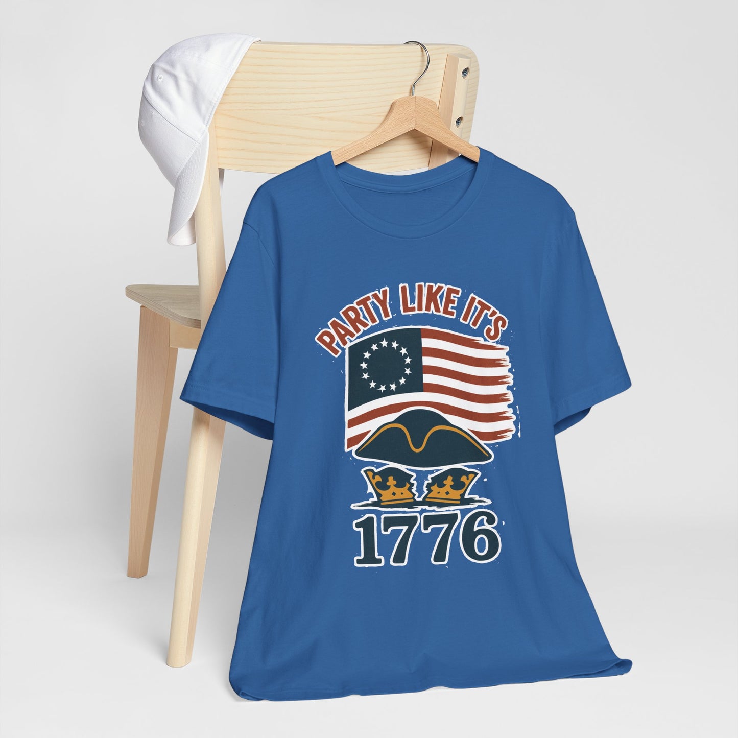 Party Like It’s 1776 T-Shirt – Revolutionary Spirit USA Tee - WhimSpin - https://whimspin.com