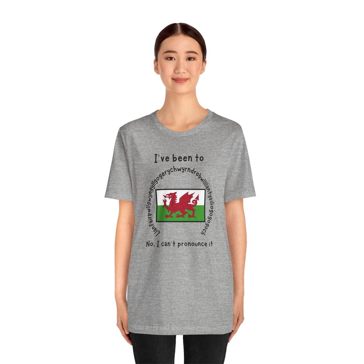 Llanfairpwllgwyngyllgogerychwyrndrobwllllantysiliogogogoch T-Shirt – Funny Wales Travel Merch