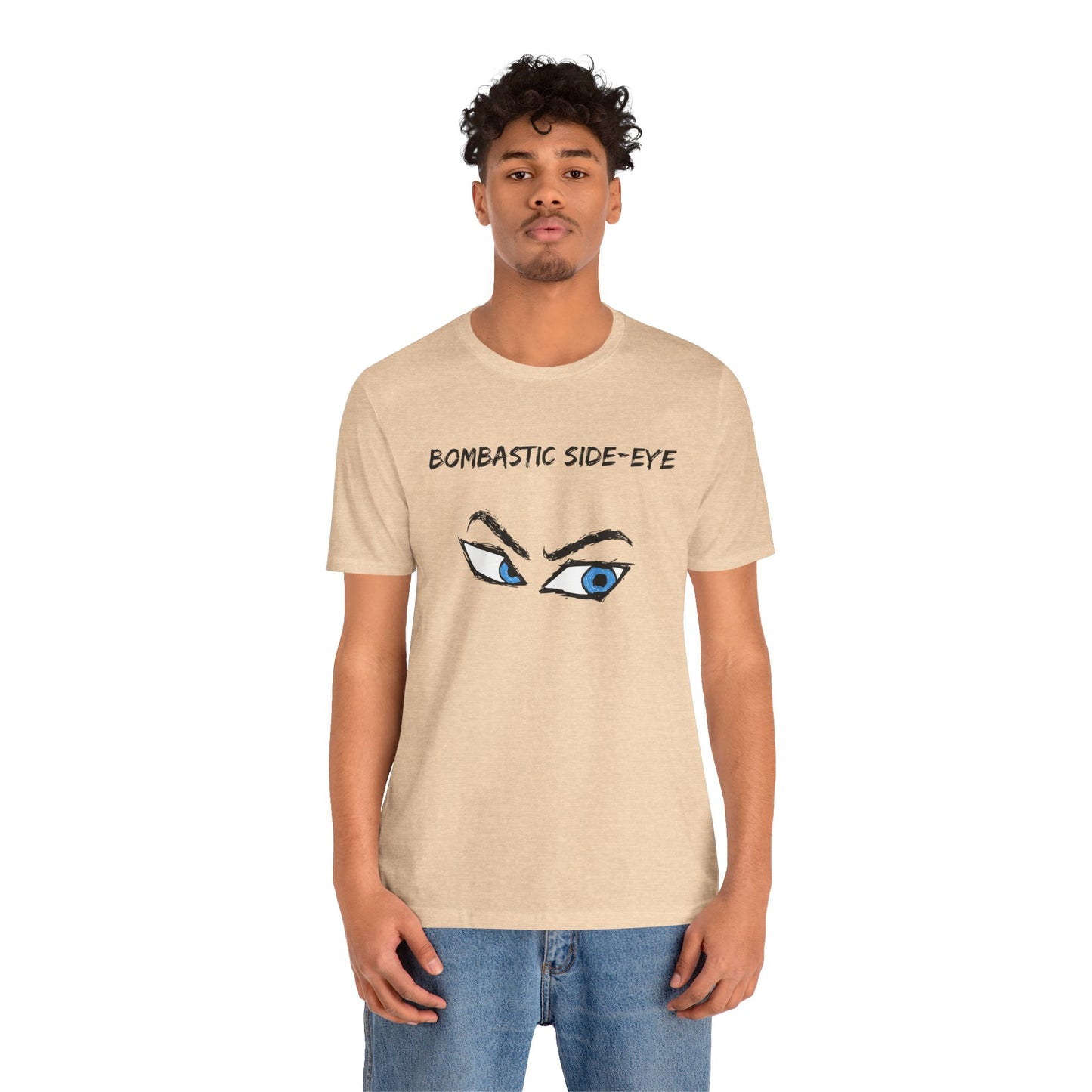 Bombastic Side-Eye T-Shirt – Comic Book Style Meme Graphic Tee
