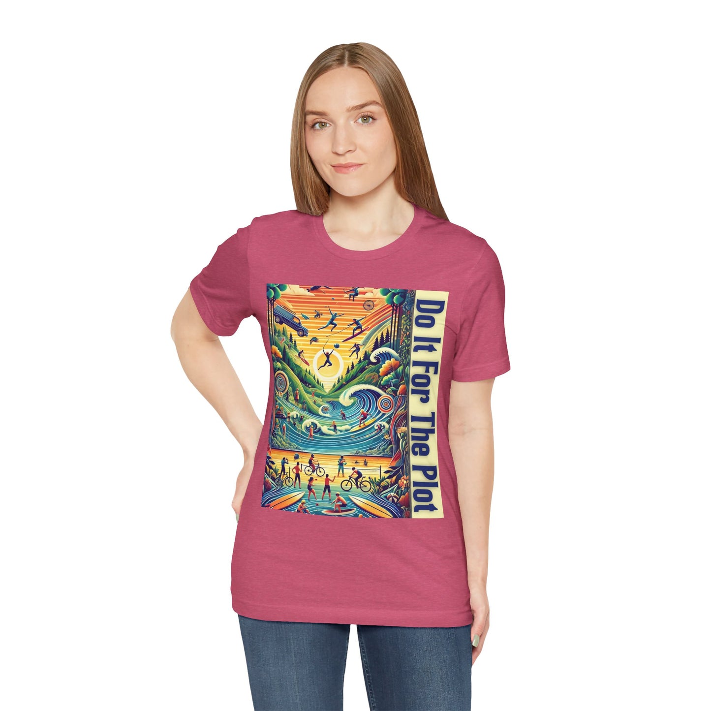 Do It For The Plot T-Shirt – Main Character Energy Tee - WhimSpin - https://whimspin.com