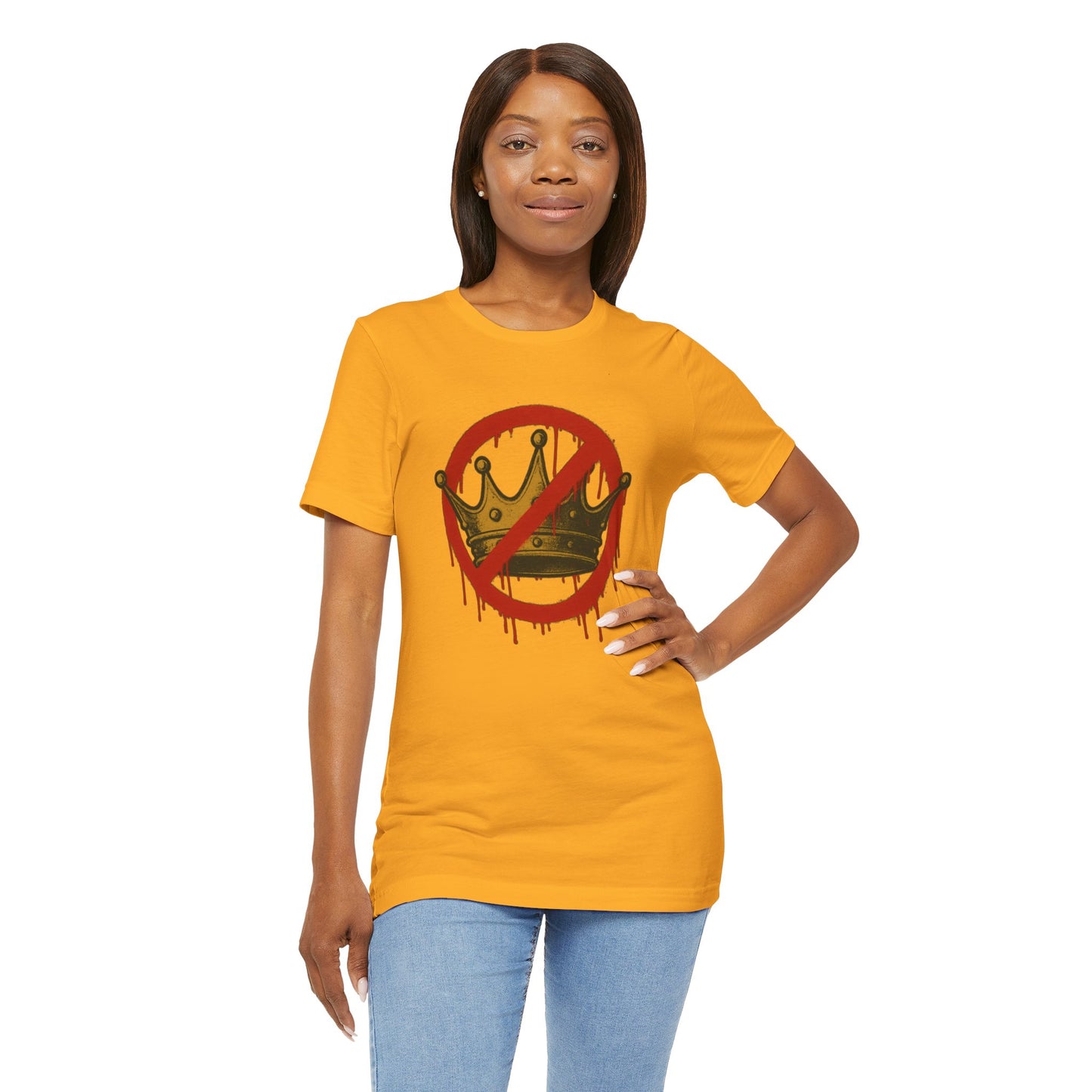 No Kings T-Shirt – Anti-Monarchy Protest Tee for Global Rebels