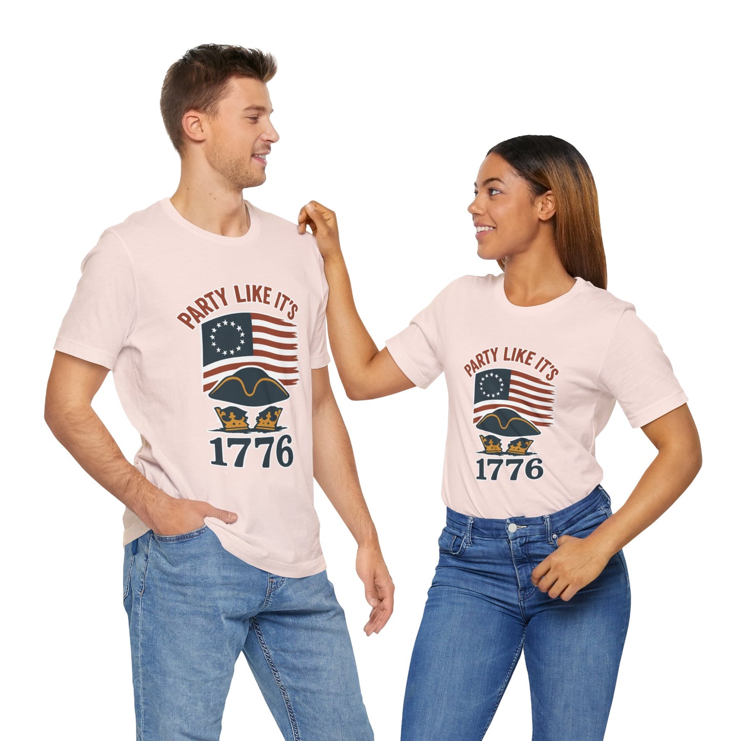 Party Like It’s 1776 T-Shirt – Revolutionary Spirit USA Tee