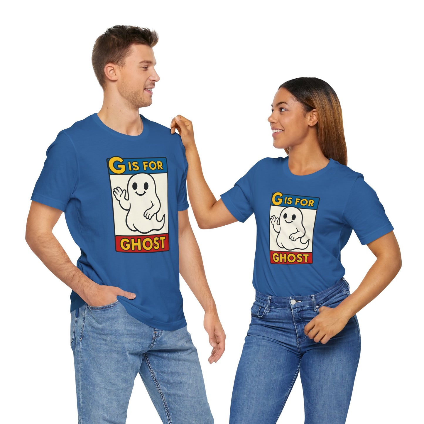 G Is for Ghost Shirt – Funny Monster Alphabet Halloween Tee