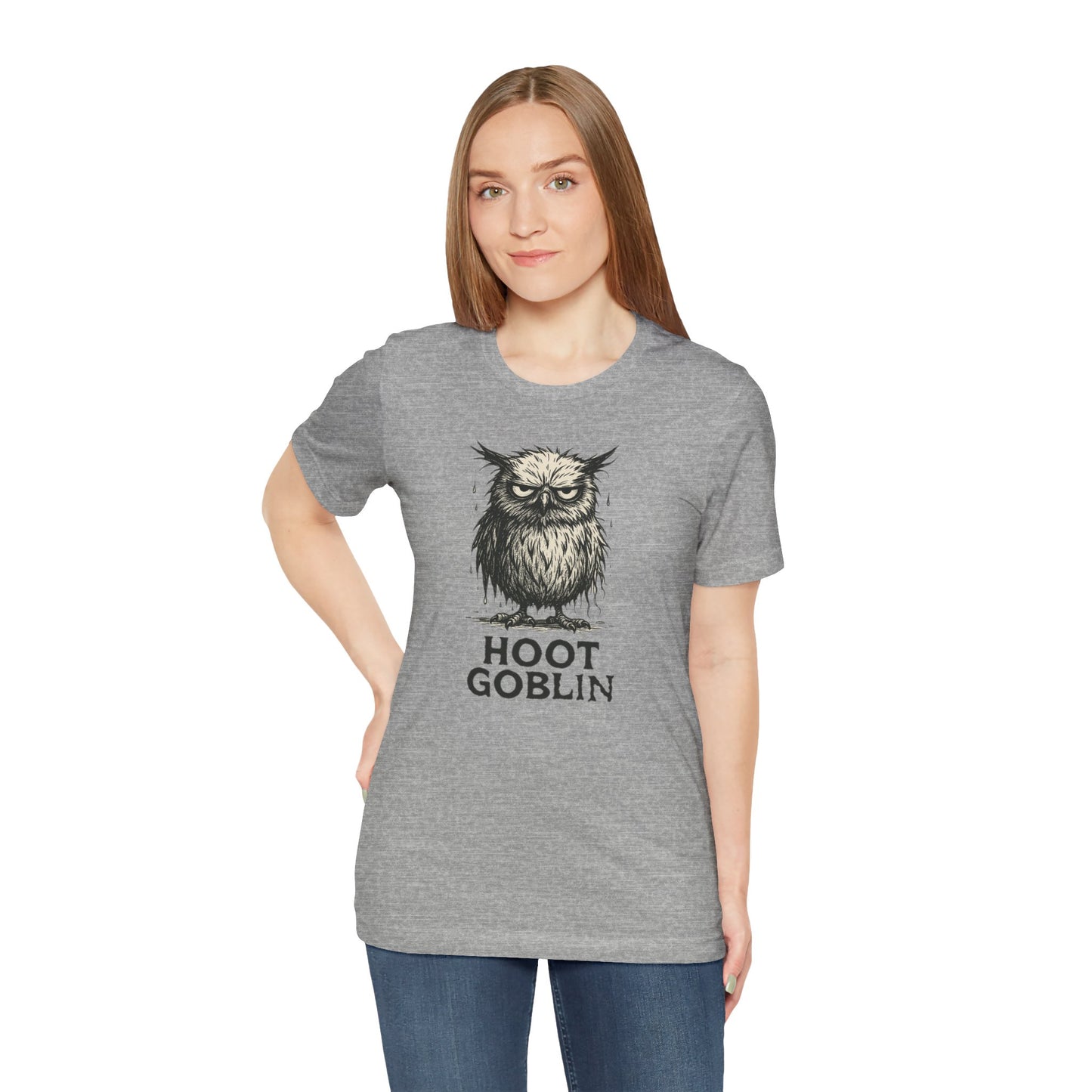 Hoot Goblin T-Shirt – Funny Owl Tee for Night Owls & Mischief Makers
