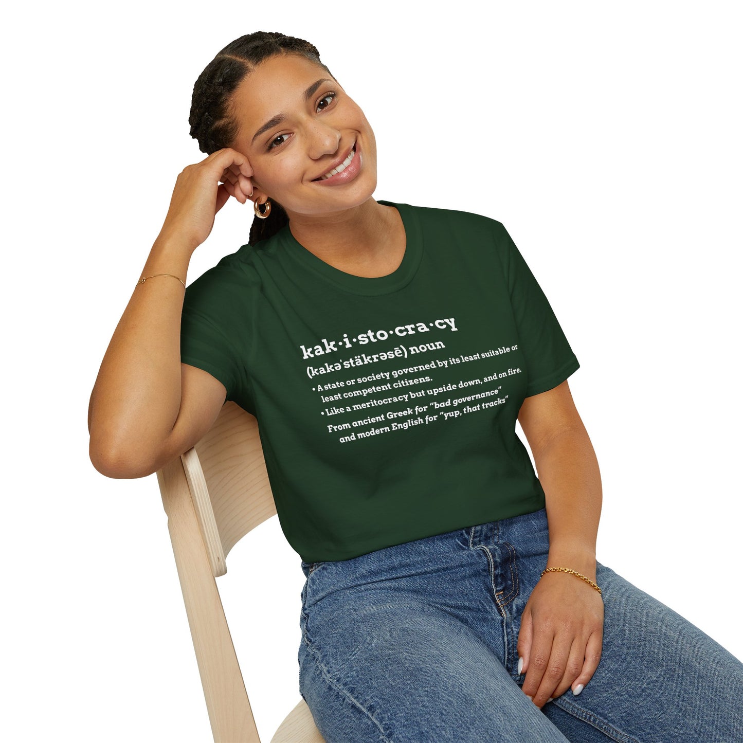 Kakistocracy T-Shirt – Funny Political Protest Graphic Tee