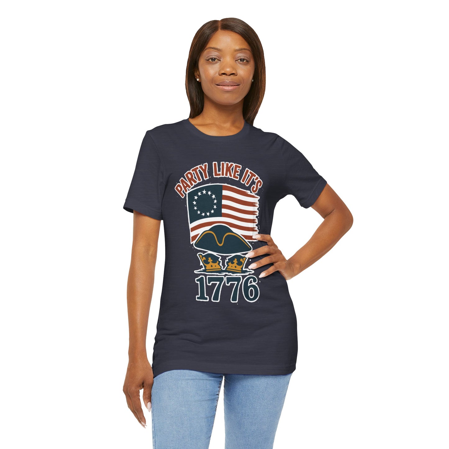 Party Like It’s 1776 T-Shirt – Revolutionary Spirit USA Tee - WhimSpin - https://whimspin.com