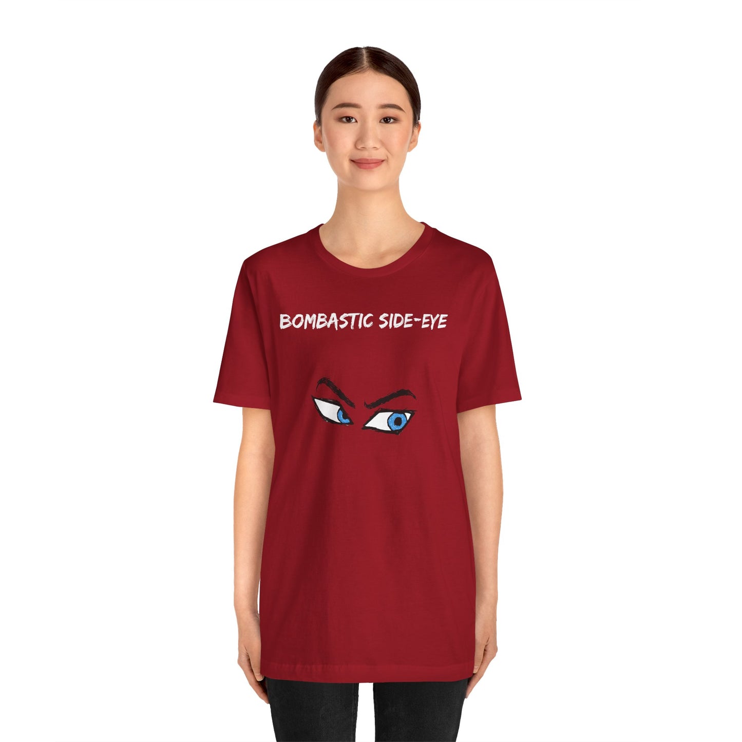 Bombastic Side-Eye T-Shirt – Comic Book Style Meme Graphic Tee