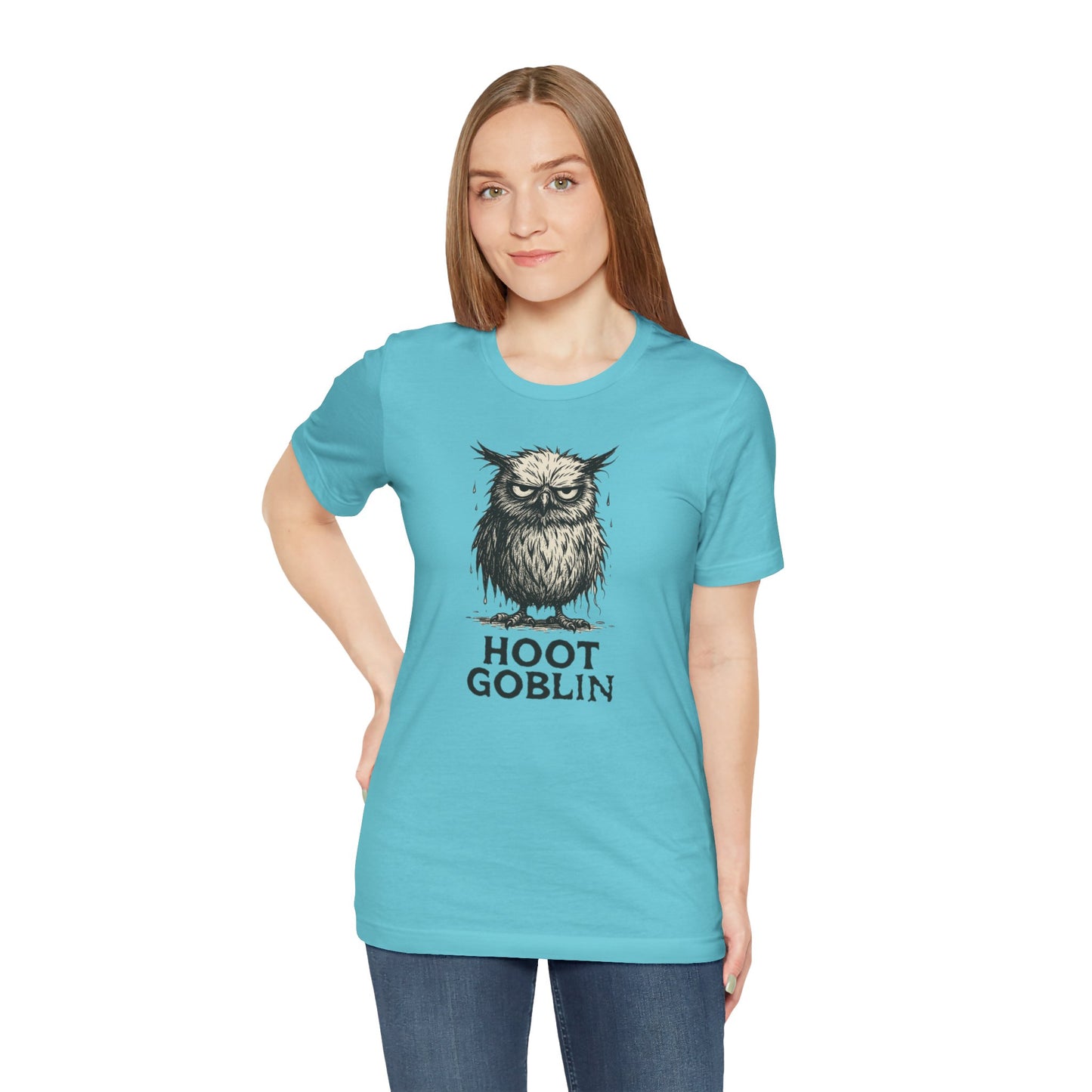Hoot Goblin T-Shirt – Funny Owl Tee for Night Owls & Mischief Makers