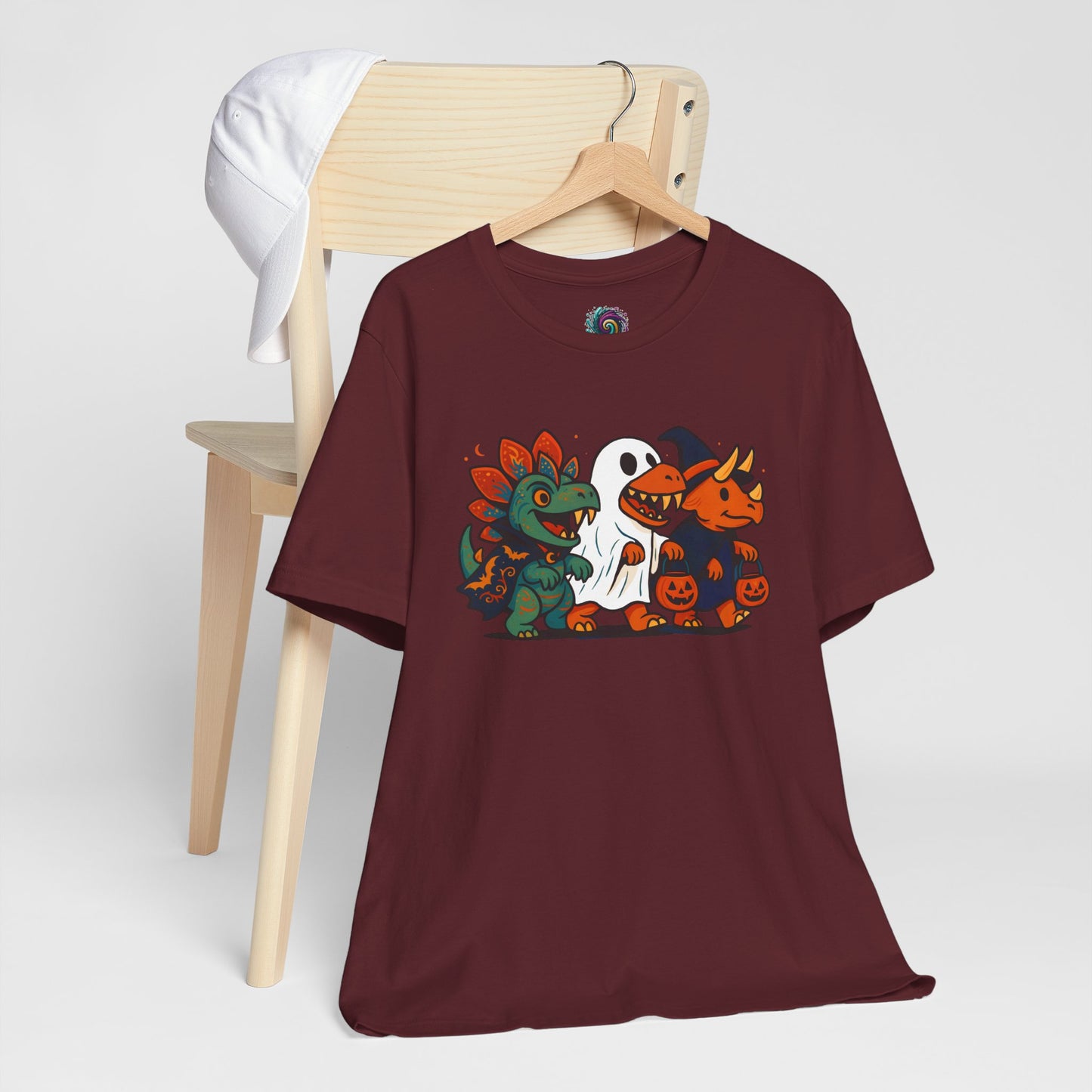 Halloween Dino Squad T-Shirt – Funny Trick-or-Treat Dinosaur Tee