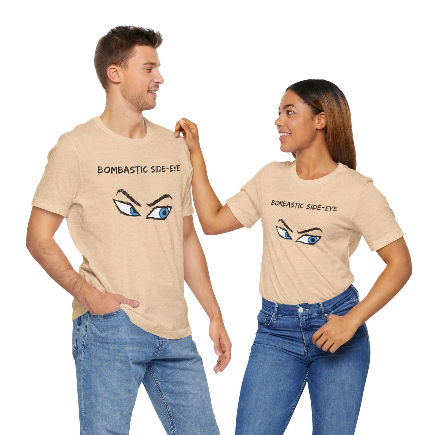 Bombastic Side-Eye T-Shirt – Comic Book Style Meme Graphic Tee