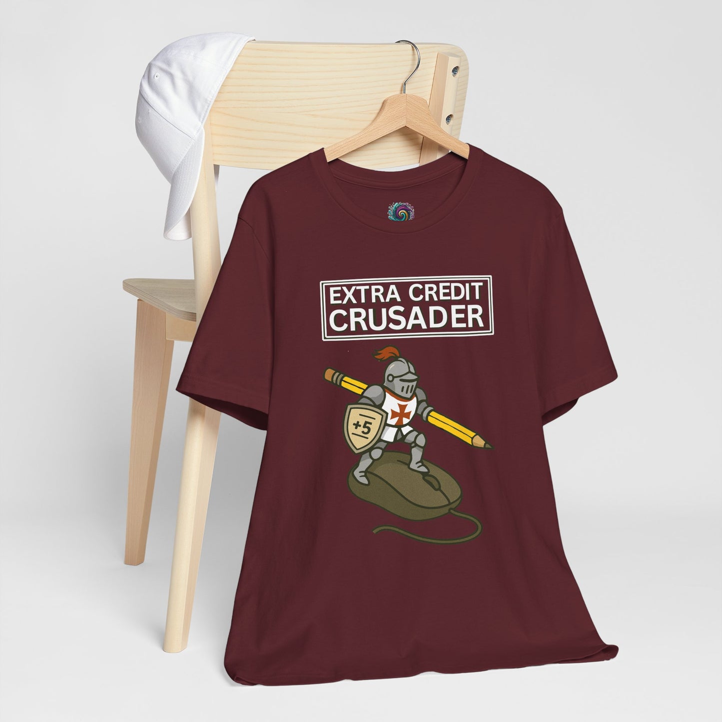 Extra Credit Crusader T-Shirt – Funny Back-to-School Teacher Tee