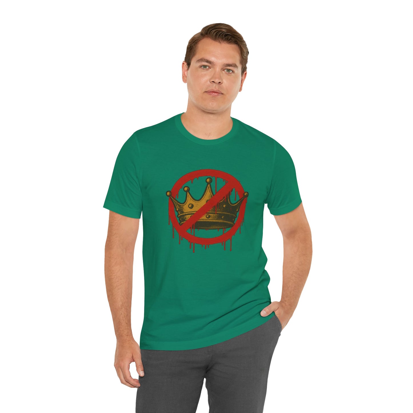 No Kings T-Shirt – Anti-Monarchy Protest Tee for Global Rebels