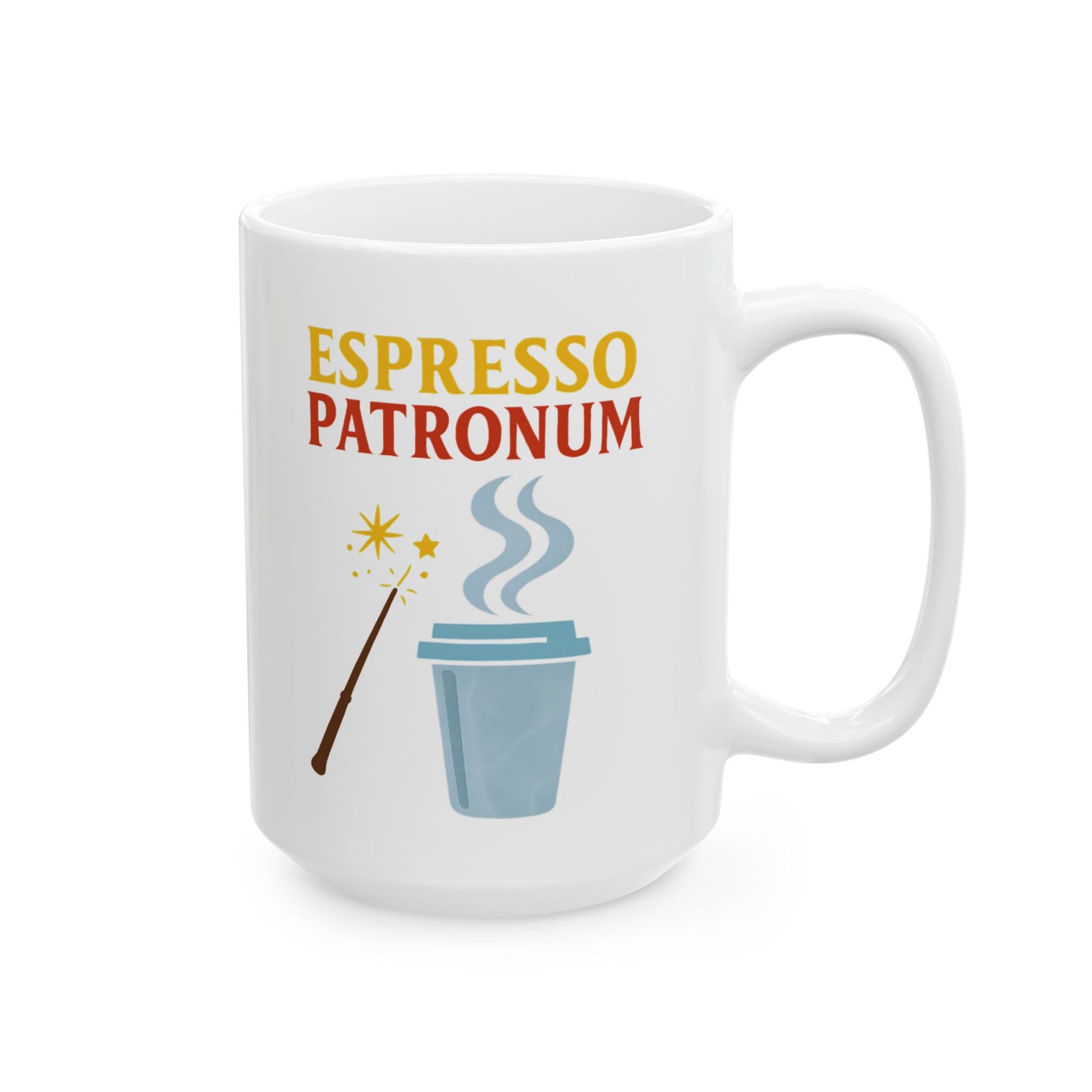 Espresso Patronum Coffee Mug – Funny Harry Potter Parody Gift for Coffee Lovers
