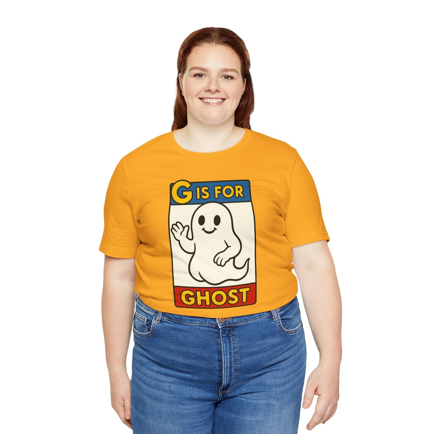 G Is for Ghost Shirt – Funny Monster Alphabet Halloween Tee