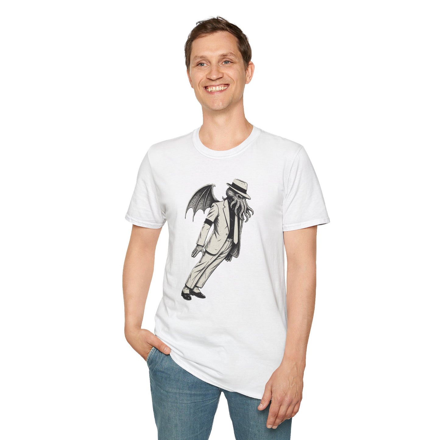 Smooth Cthulhu T-Shirt – Lovecraftian Smooth Criminal Tee