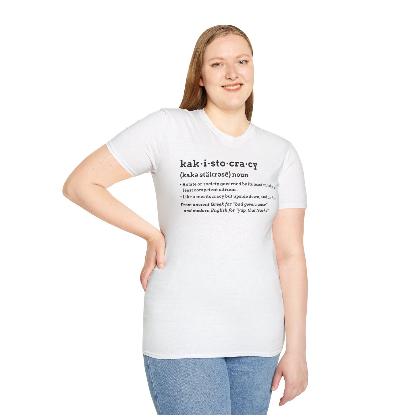 Kakistocracy T-Shirt – Funny Political Protest Graphic Tee
