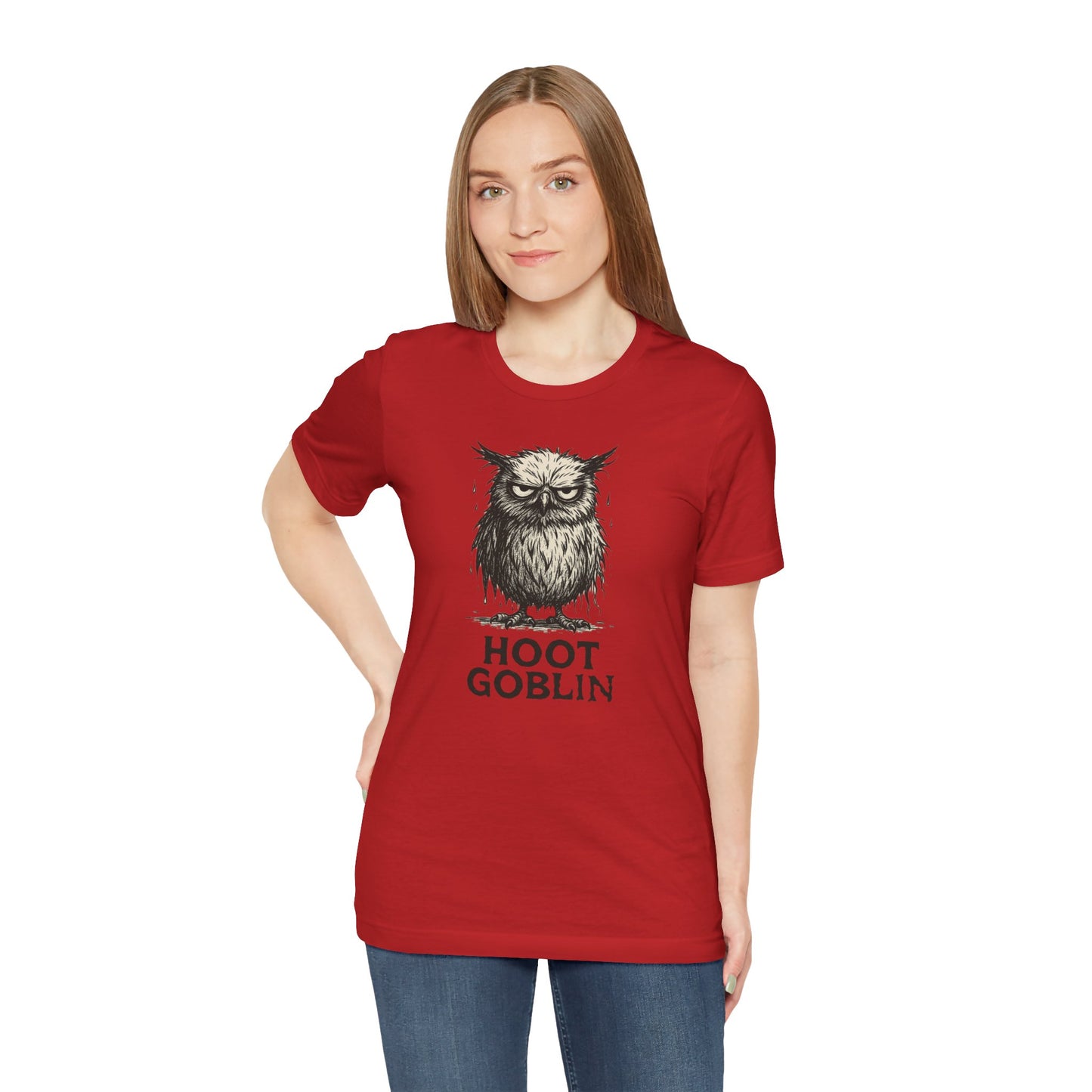Hoot Goblin T-Shirt – Funny Owl Tee for Night Owls & Mischief Makers