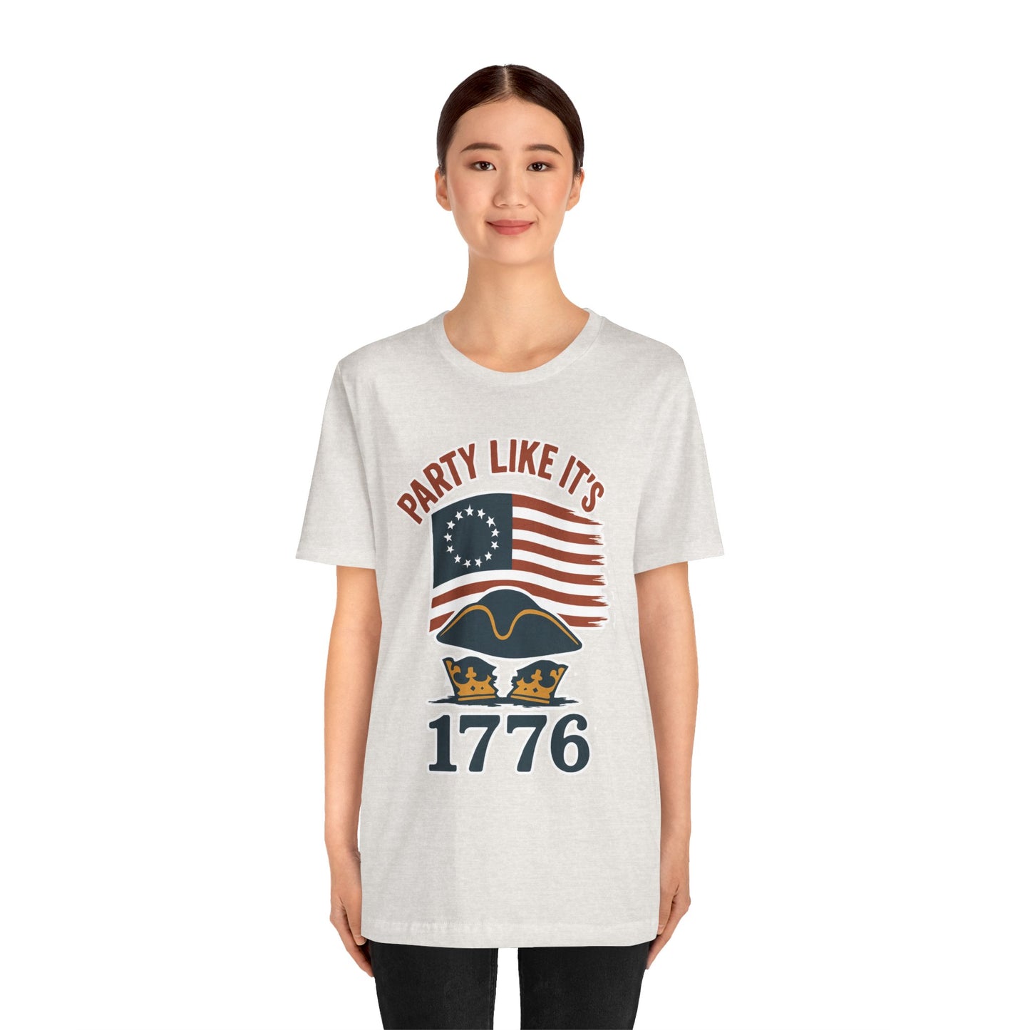 Party Like It’s 1776 T-Shirt – Revolutionary Spirit USA Tee - WhimSpin - https://whimspin.com