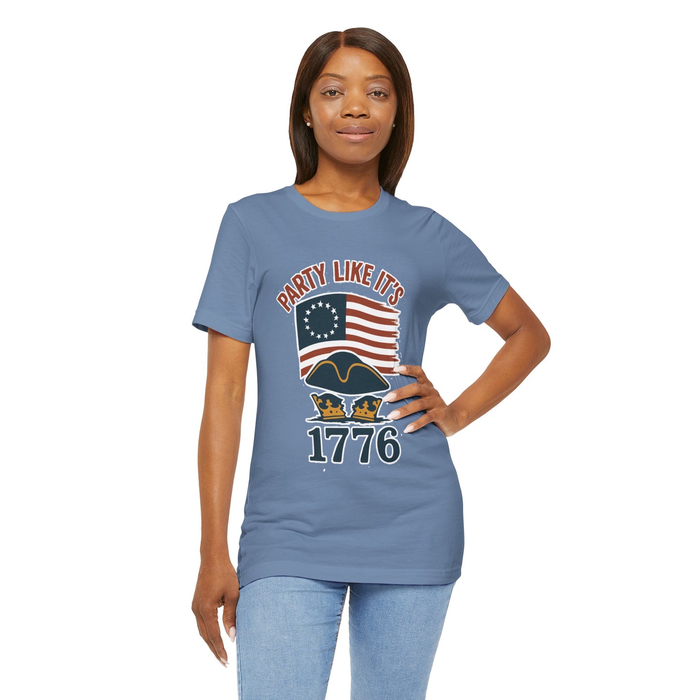 Party Like It’s 1776 T-Shirt – Revolutionary Spirit USA Tee