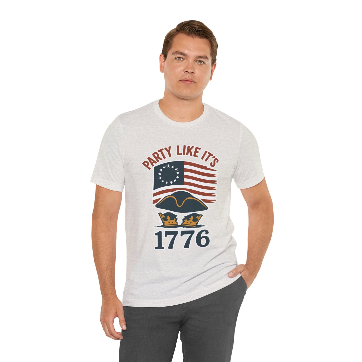 Party Like It’s 1776 T-Shirt – Revolutionary Spirit USA Tee - WhimSpin - https://whimspin.com