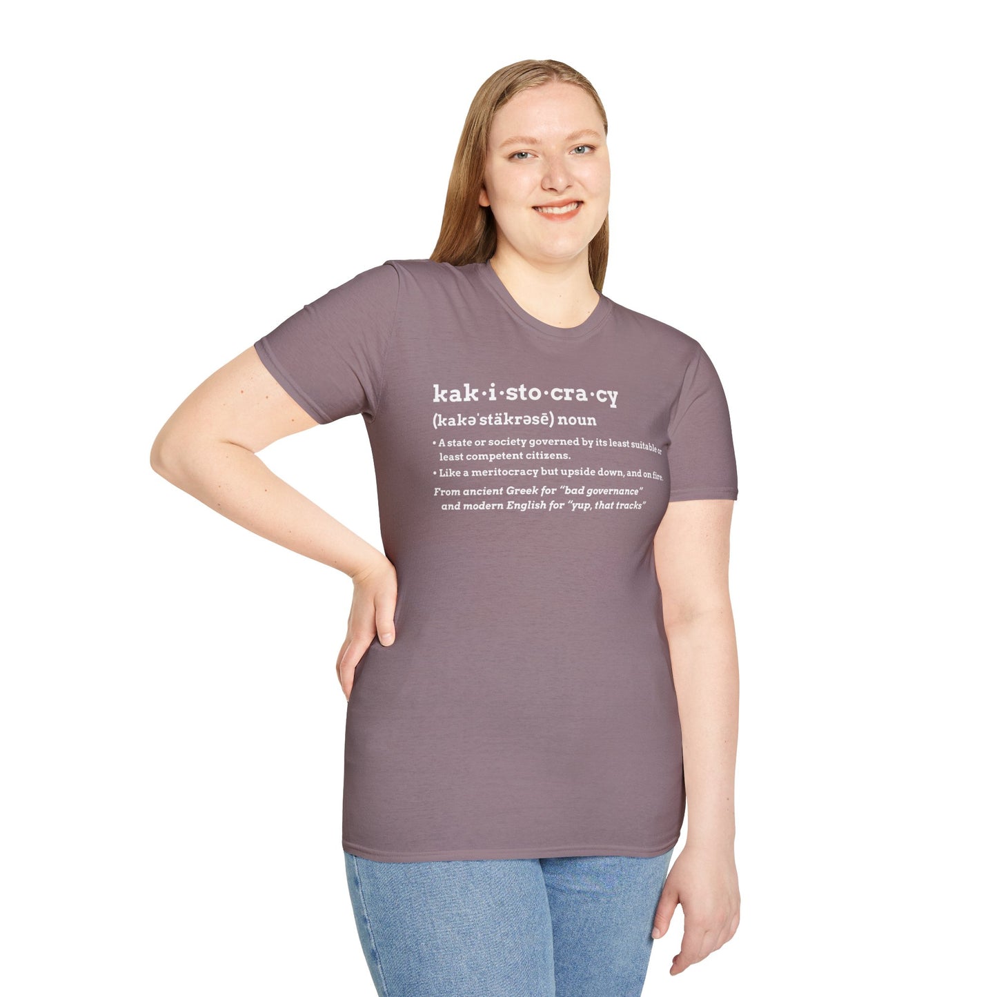 Kakistocracy T-Shirt – Funny Political Protest Graphic Tee