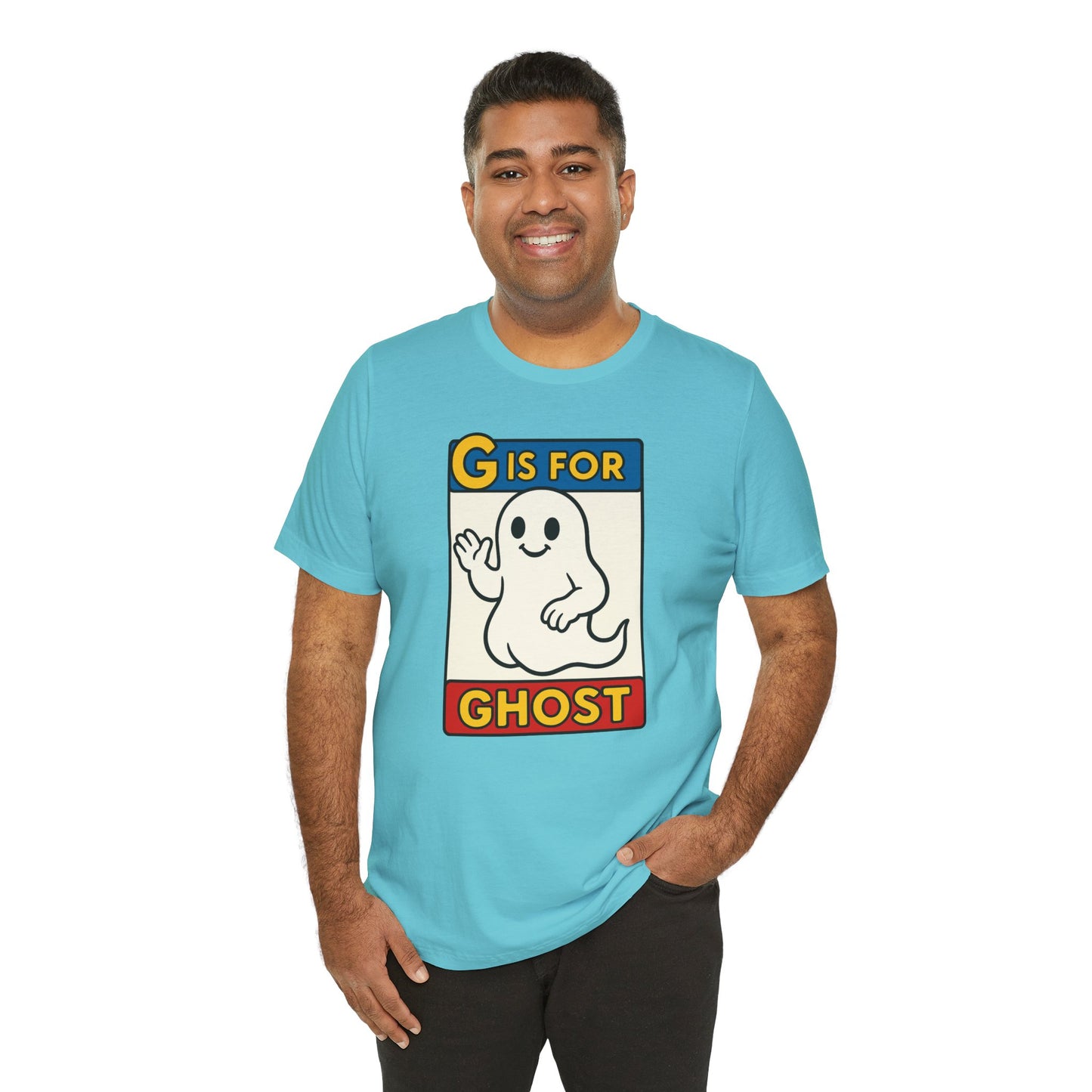 G Is for Ghost Shirt – Funny Monster Alphabet Halloween Tee