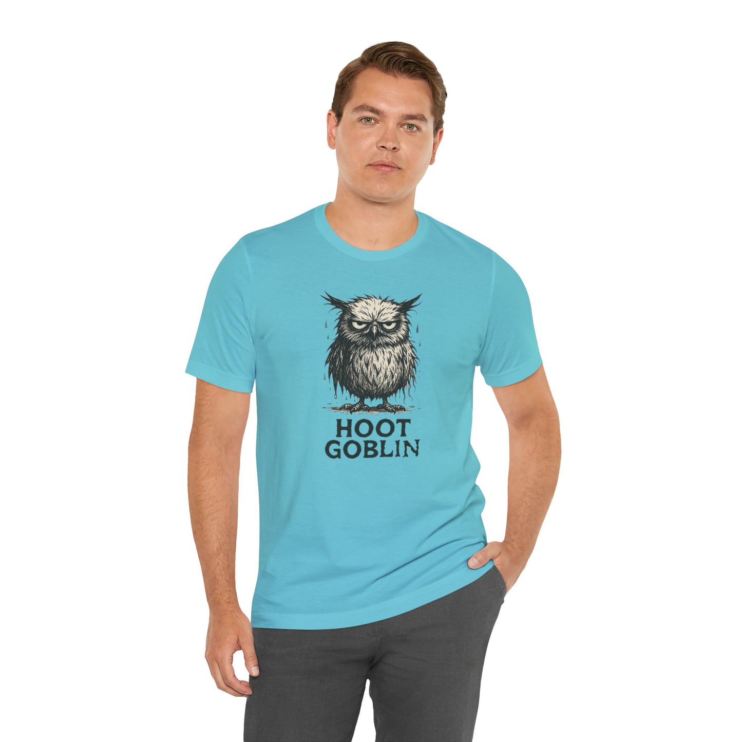 Hoot Goblin T-Shirt – Funny Owl Tee for Night Owls & Mischief Makers