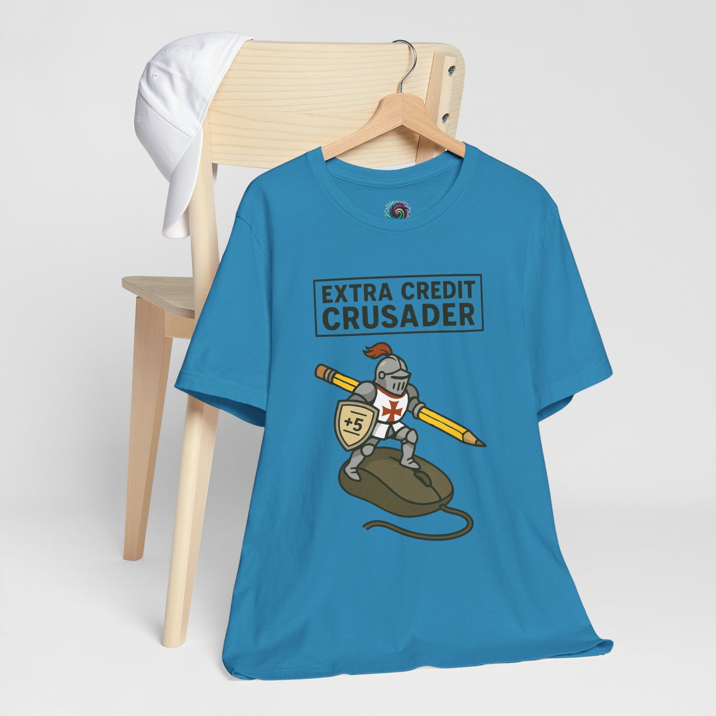 Extra Credit Crusader T-Shirt – Funny Back-to-School Teacher Tee