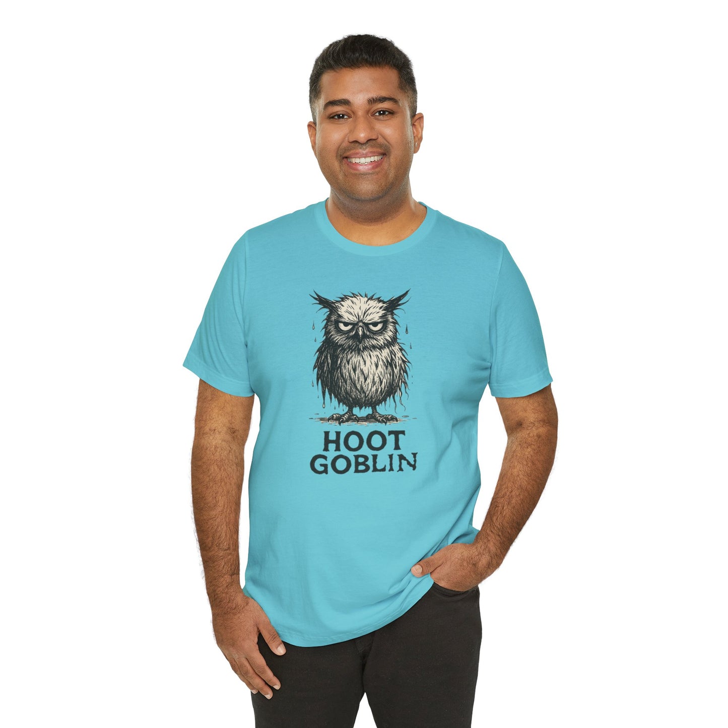 Hoot Goblin T-Shirt – Funny Owl Tee for Night Owls & Mischief Makers