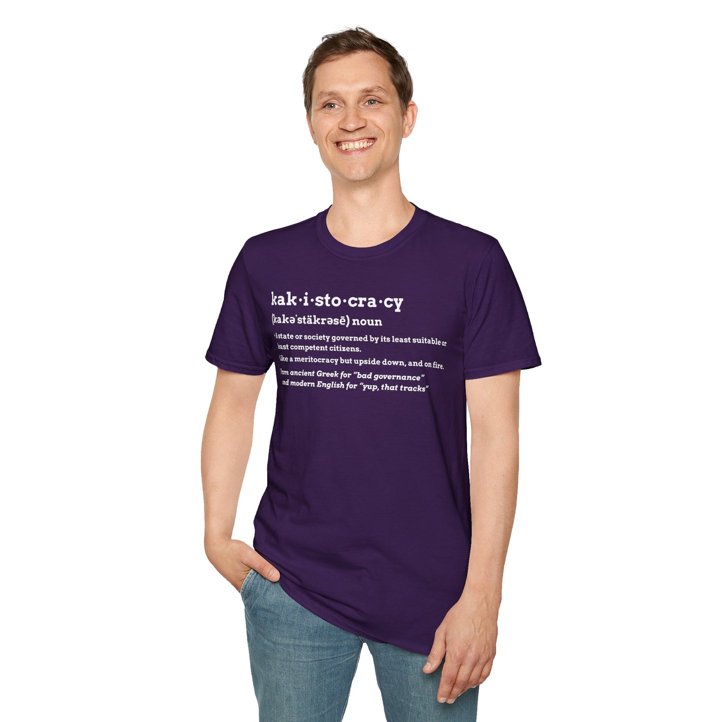 Kakistocracy T-Shirt – Funny Political Protest Graphic Tee