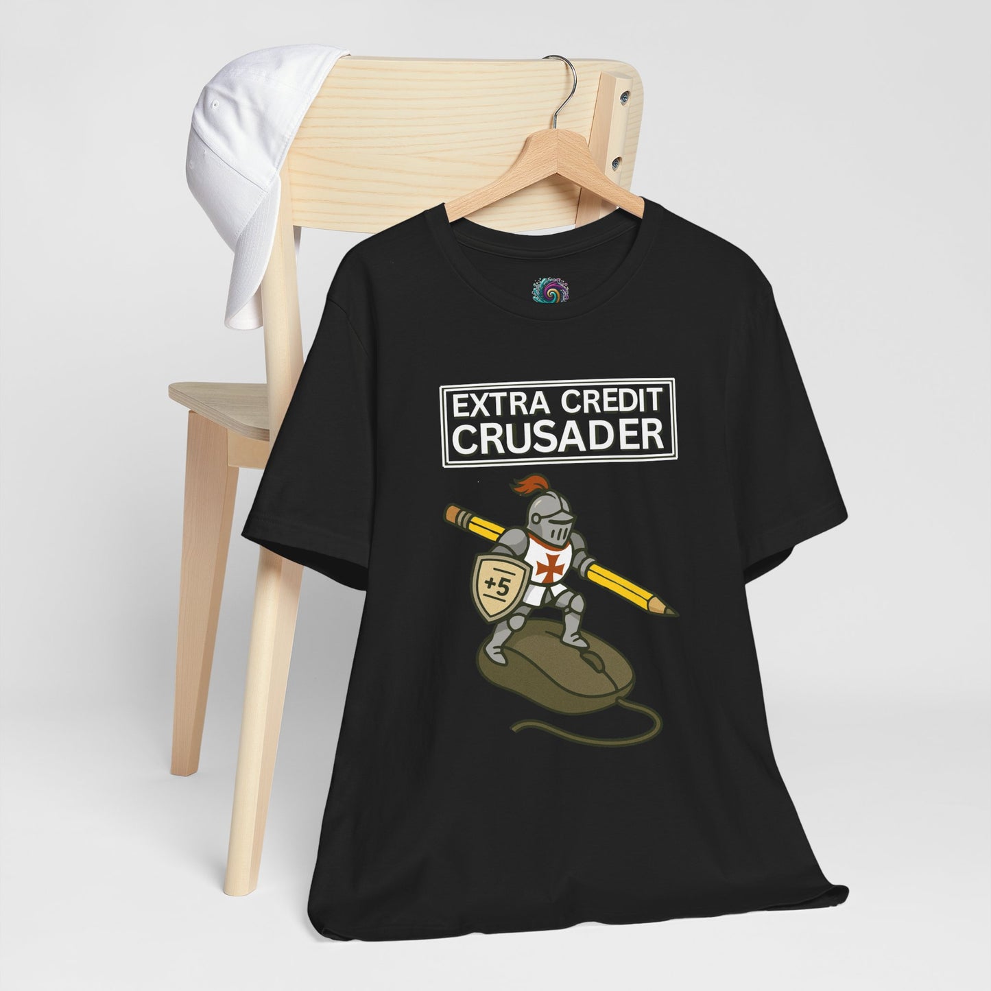 Extra Credit Crusader T-Shirt – Funny Back-to-School Teacher Tee
