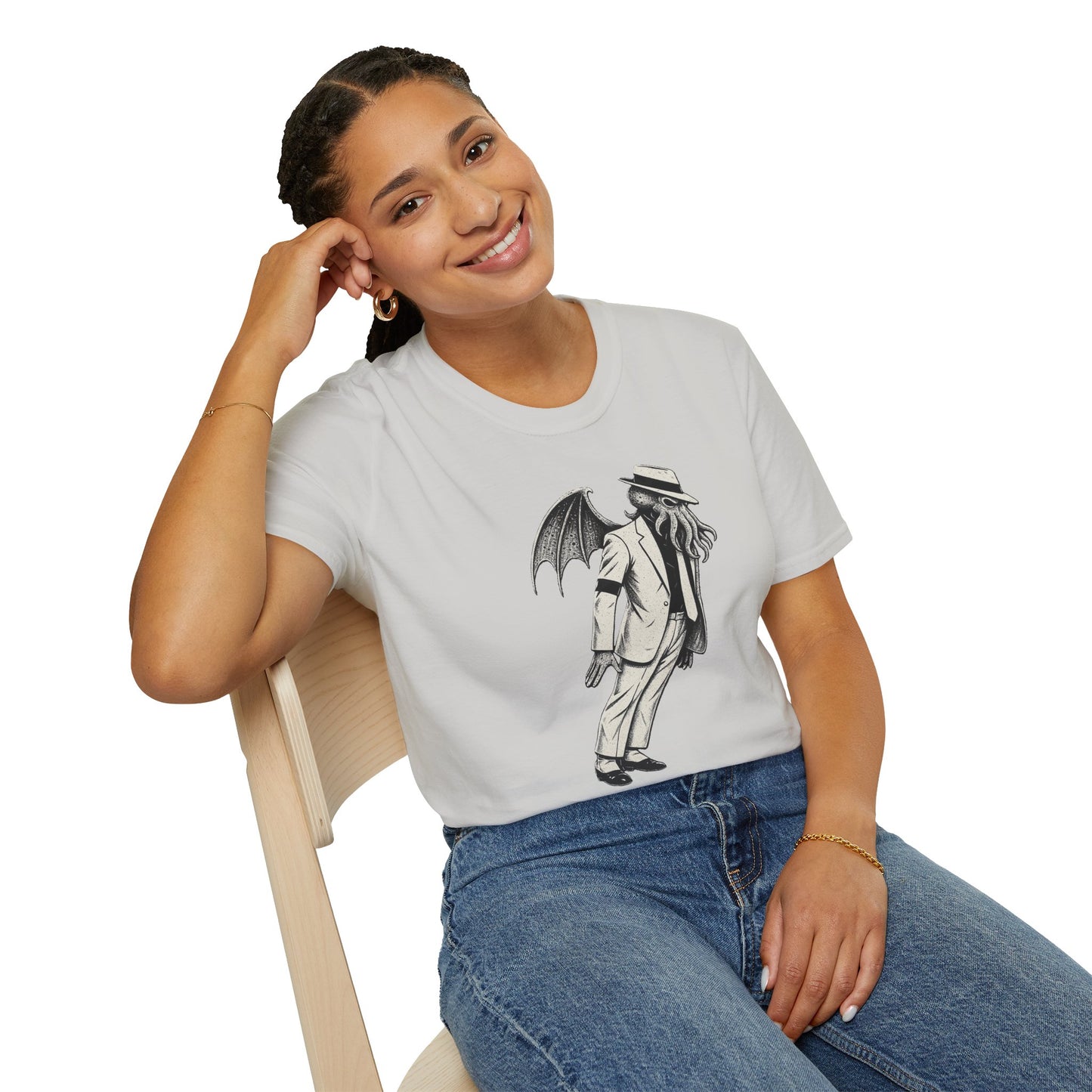 Smooth Cthulhu T-Shirt – Lovecraftian Smooth Criminal Tee
