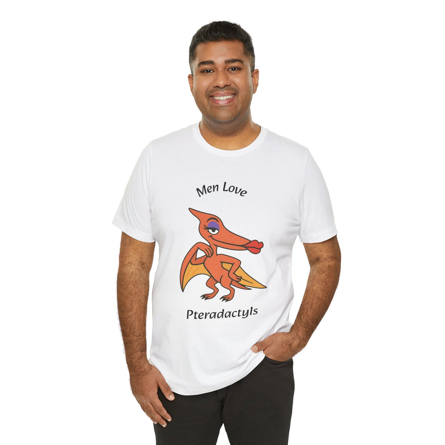 Men Love Pterodactyls Tee – Funny Dinosaur Graphic Shirt - WhimSpin - https://whimspin.com