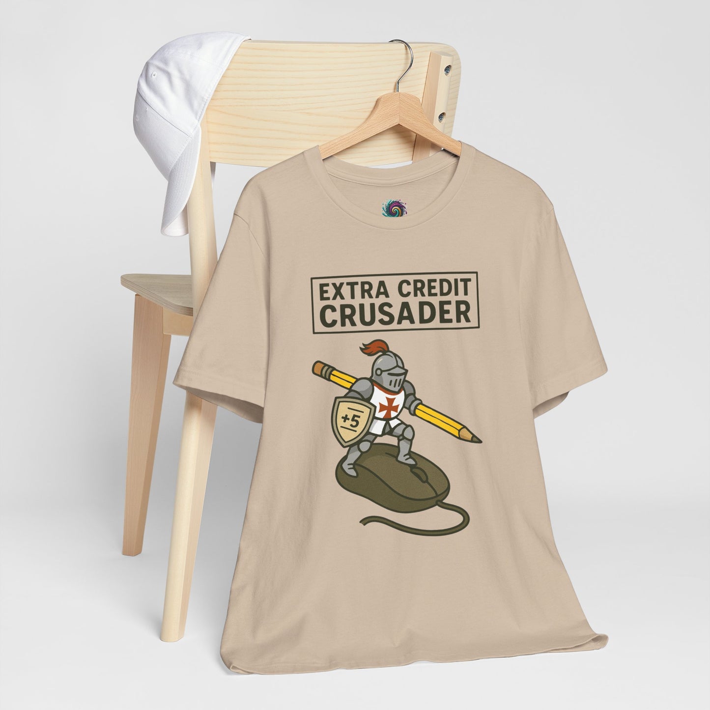 Extra Credit Crusader T-Shirt – Funny Back-to-School Teacher Tee