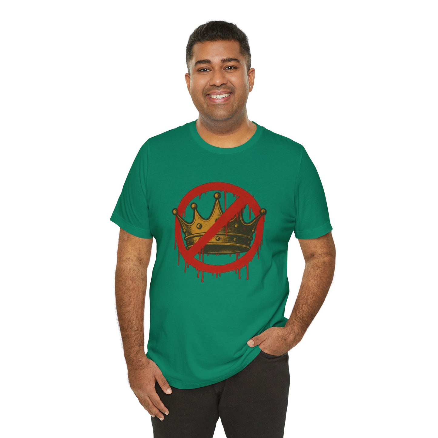 No Kings T-Shirt – Anti-Monarchy Protest Tee for Global Rebels