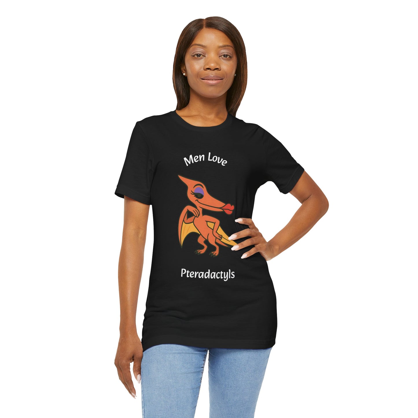 Men Love Pterodactyls Tee – Funny Dinosaur Graphic Shirt - WhimSpin - https://whimspin.com