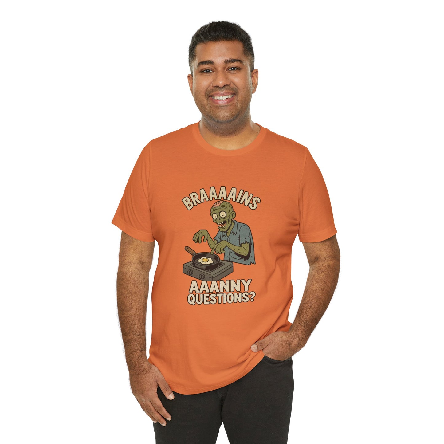 Zombie Brains on Drugs T-Shirt – Funny Halloween Cooking Tee