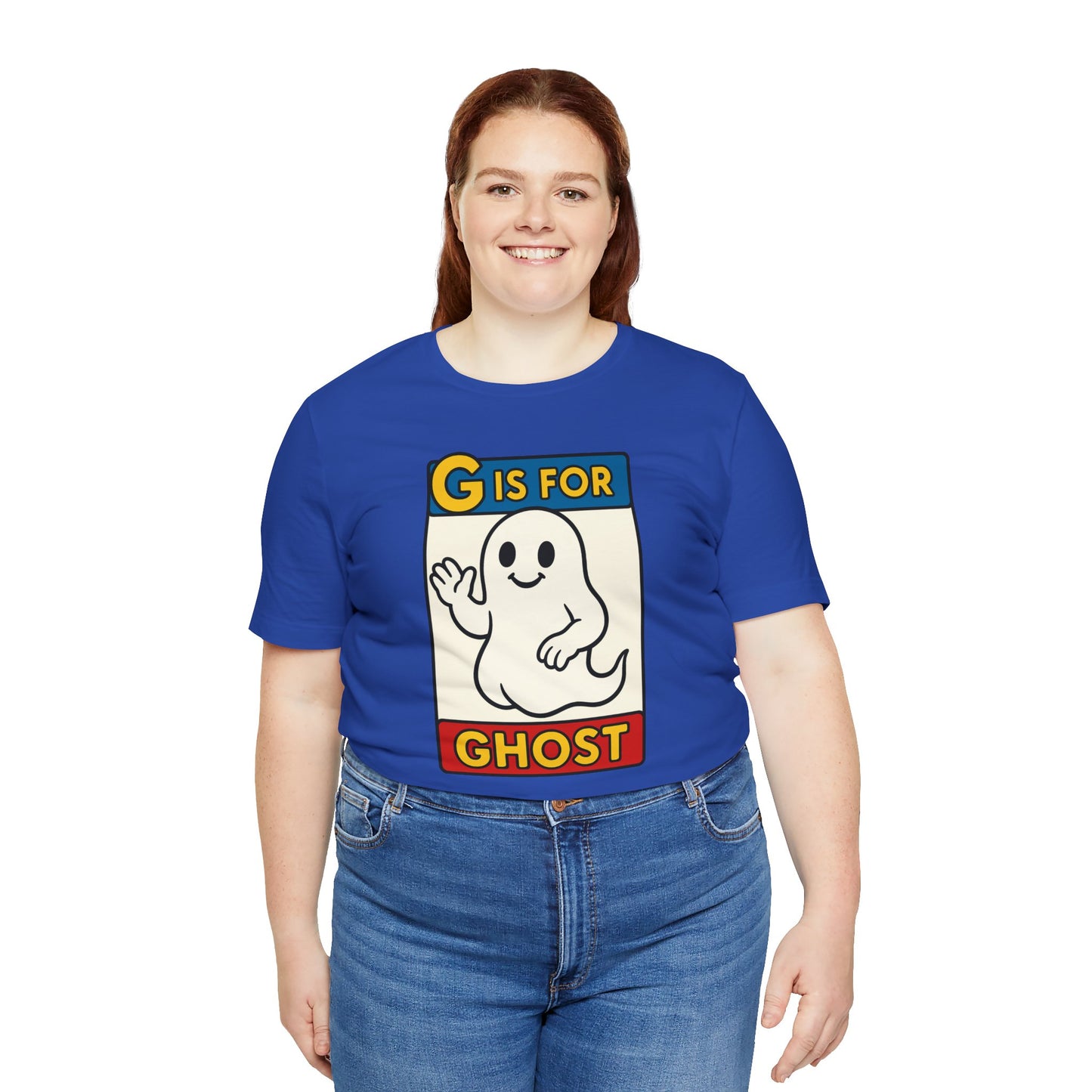 G Is for Ghost Shirt – Funny Monster Alphabet Halloween Tee