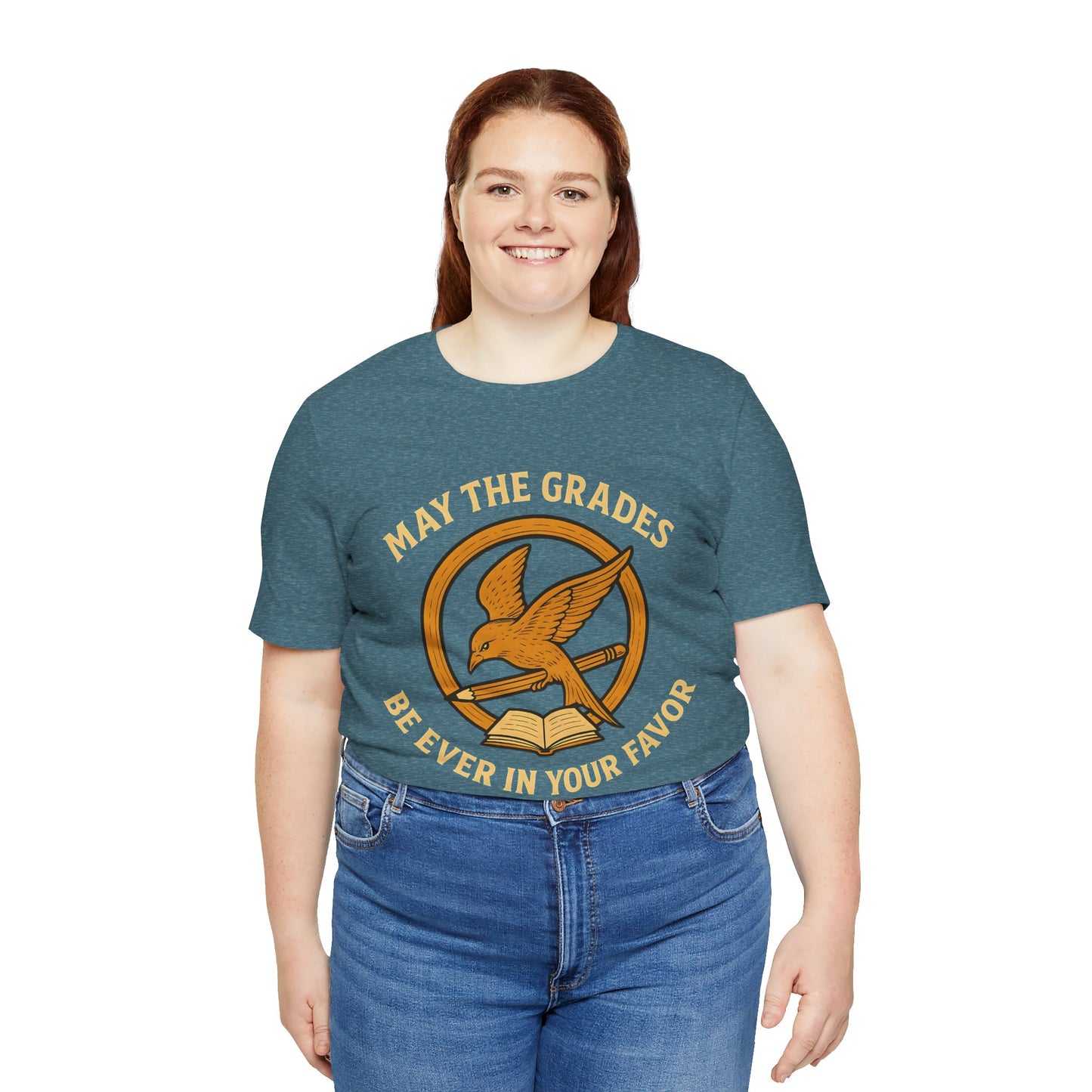 Hunger Games Teacher T-Shirt | May the Grades Be Ever in Your Favor