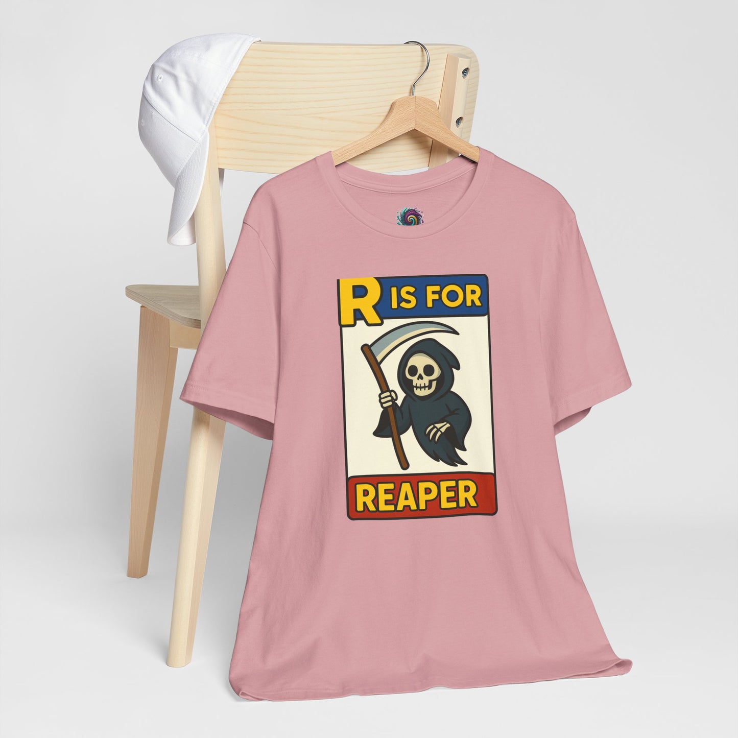 R Is for Reaper T-Shirt – Cute Grim Reaper Shirt from the Monster Alphabet Series
