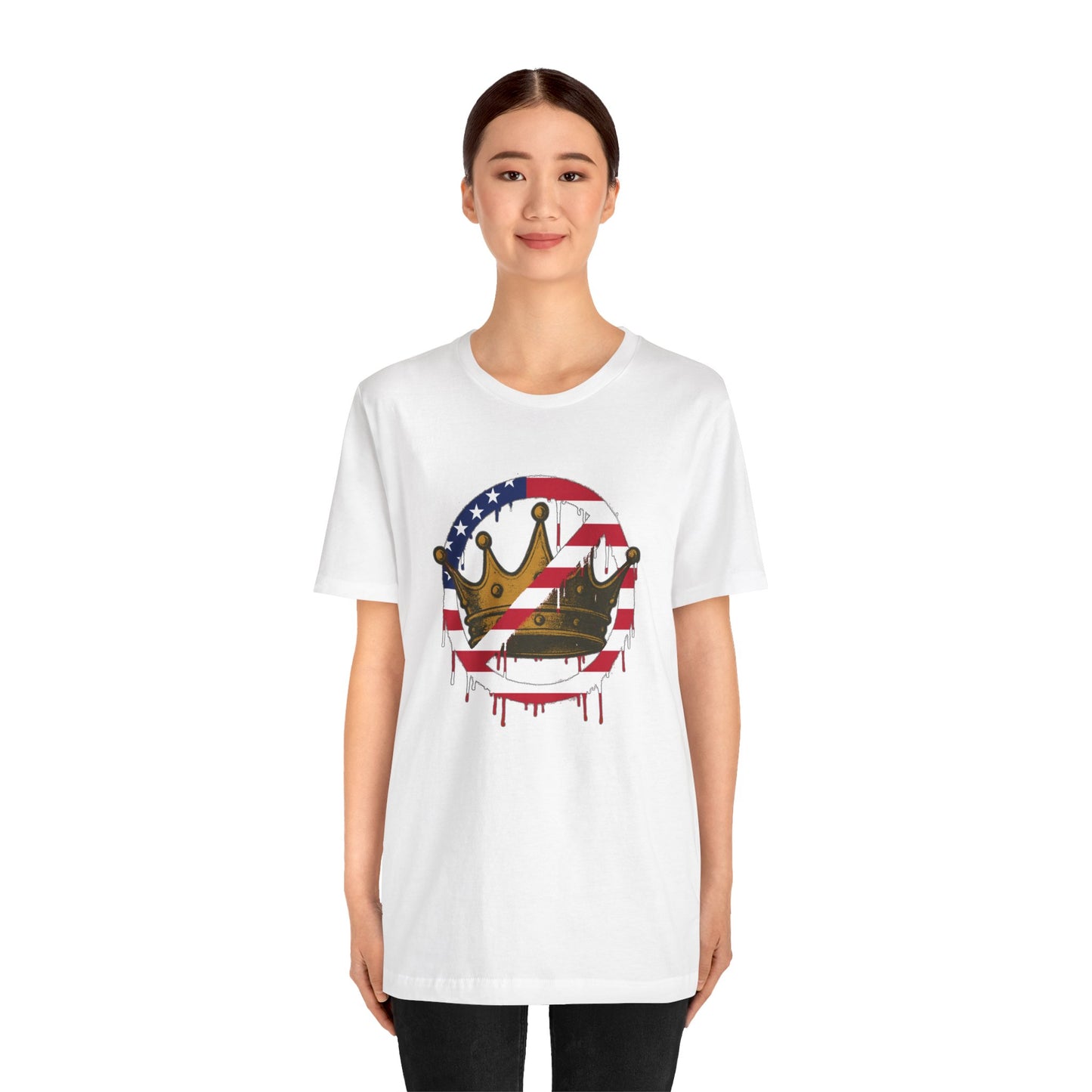 No Kings Protest T-Shirt – Anti-Authoritarian Democracy Graphic Tee