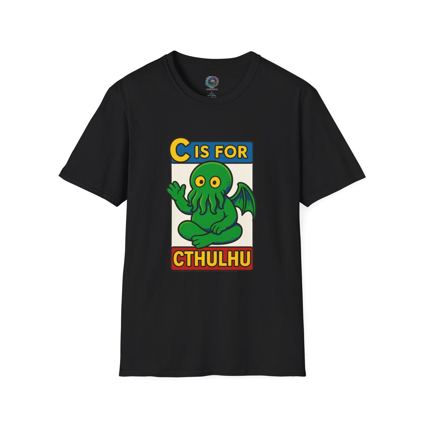 Black "C is for Cthulhu" tshirt