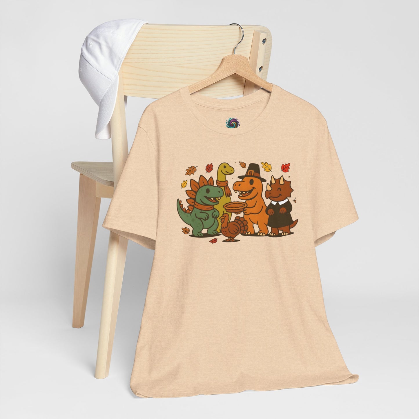 Thanksgiving Dinosaur T-Shirt – Funny Dino Thanksgiving Tee