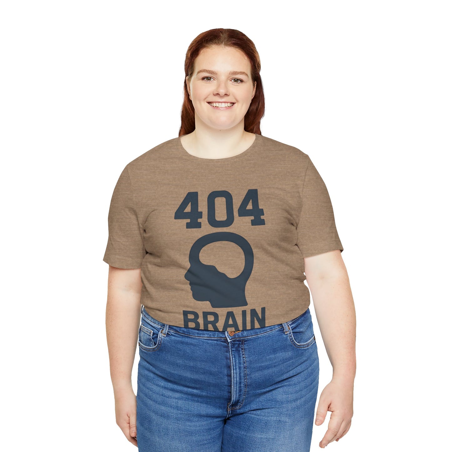 404 Brain Not Found T-Shirt – Techie Humor for Nerds & Geeks