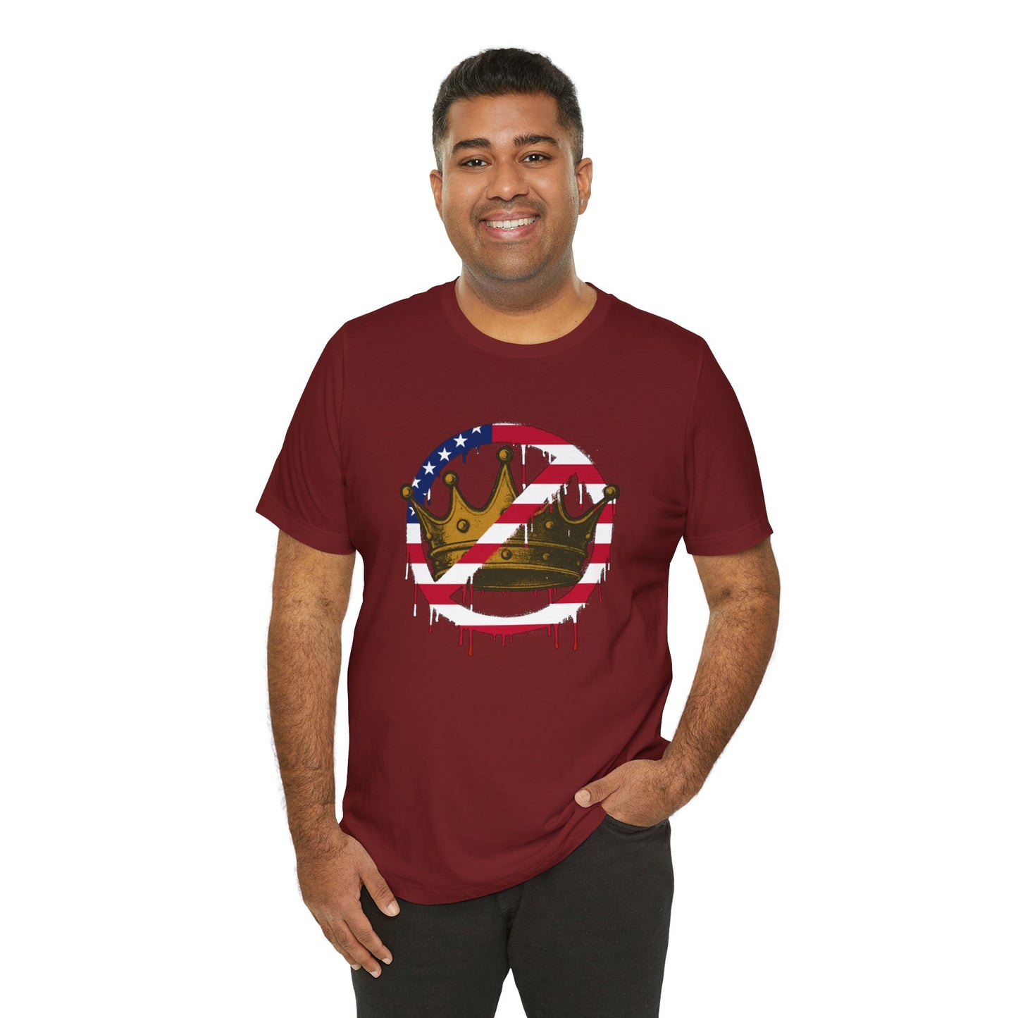 No Kings Protest T-Shirt – Anti-Authoritarian Democracy Graphic Tee