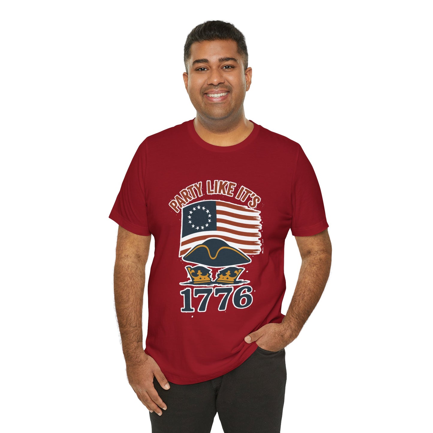 Party Like It’s 1776 T-Shirt – Revolutionary Spirit USA Tee