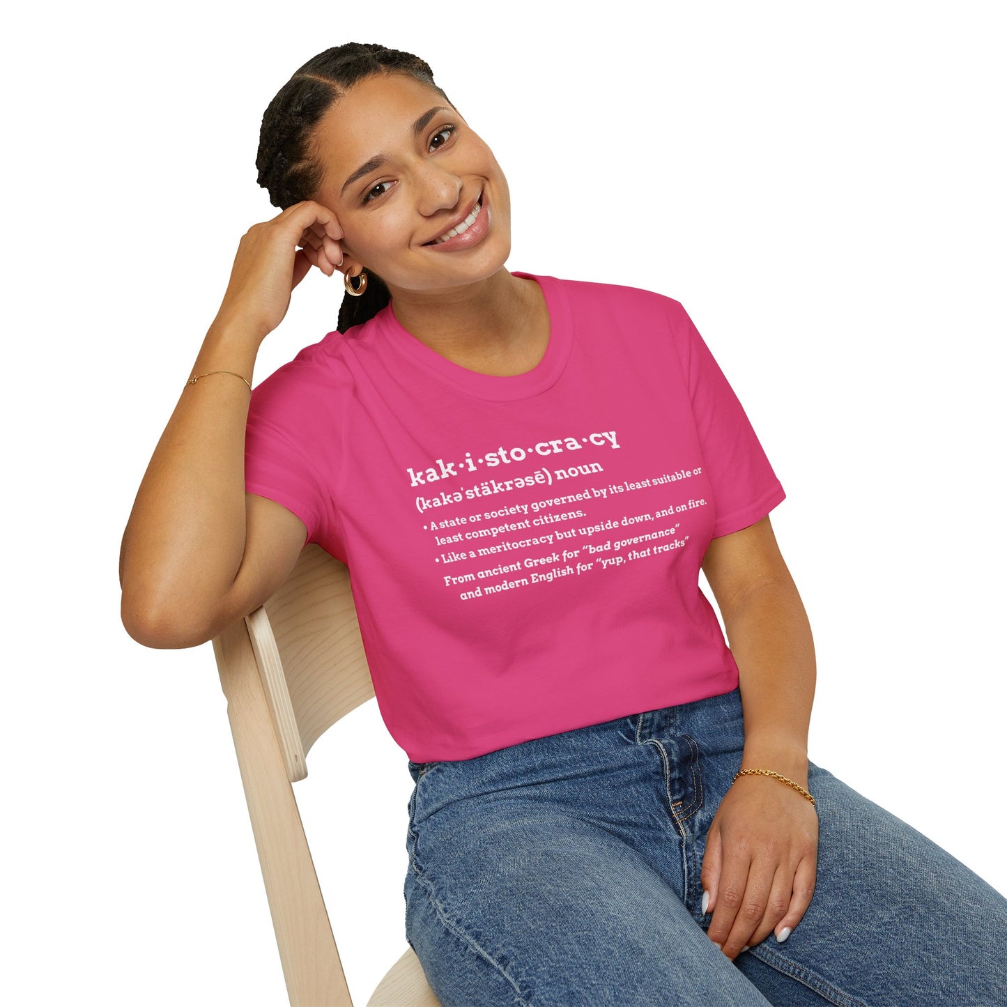 Kakistocracy T-Shirt – Funny Political Protest Graphic Tee